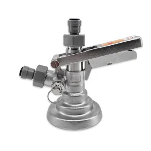 G-Type Keg Coupler SS with 5/8" fittings