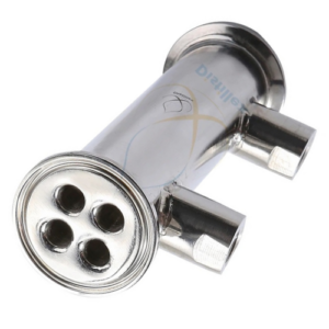 Dephlegmator Reflux Condenser - 1.5" X 150mm