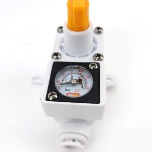 Duotight Inline Regulator - With integrated gauge for water or gas