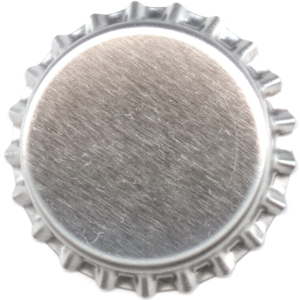 Crown Caps - Silver (500pcs Bulk pack)