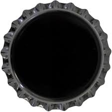 Crown Caps - Black (100pcs)