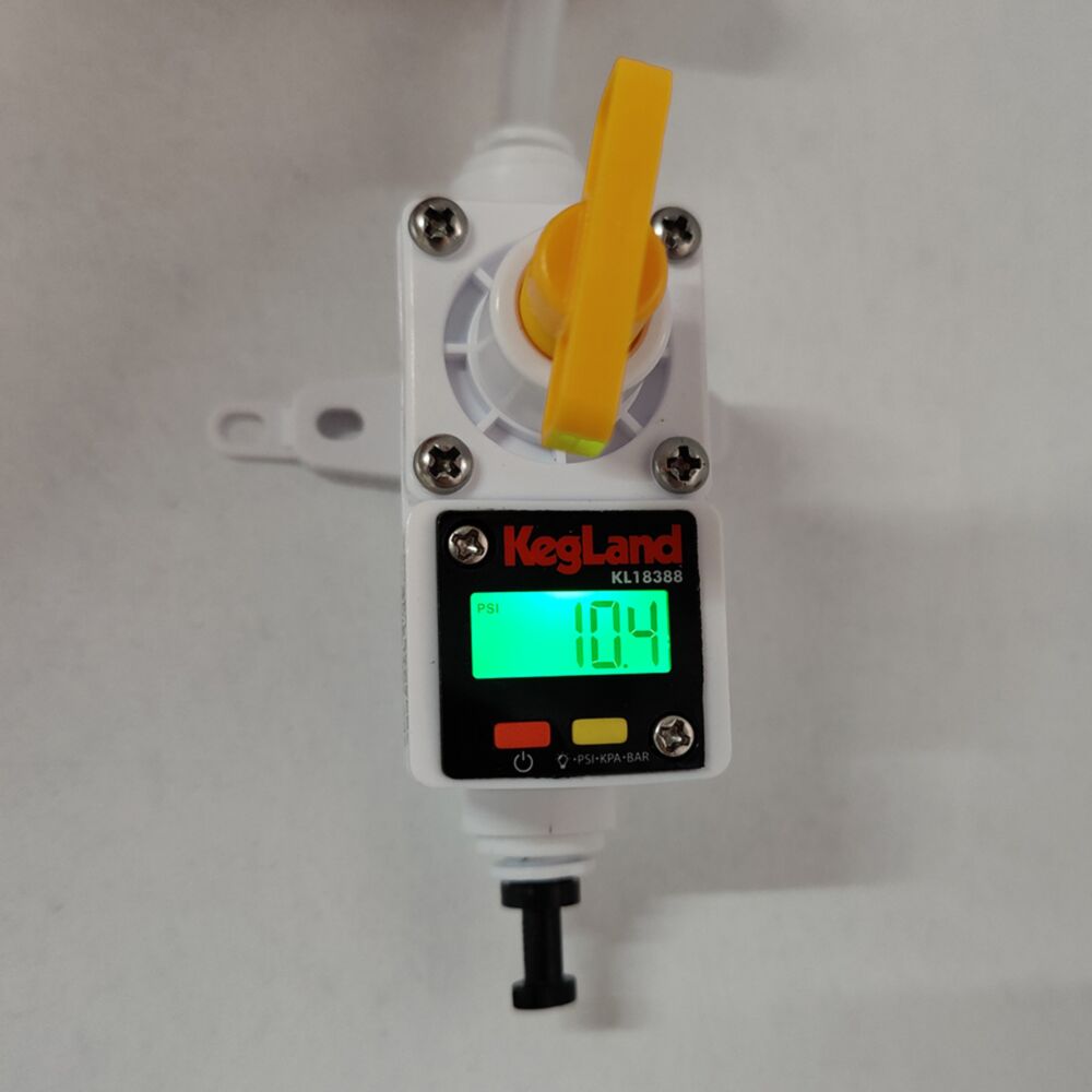 Digital Illuminated Mini Gauge 0-90psi (0-6.2bar) for Integrated Blowtie and In-line regulators - Image 7