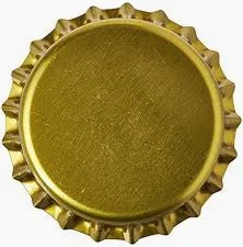 Crown Caps - Gold (100pcs)