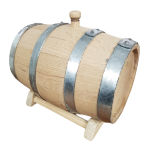 10L Oak Barrel - With a Tap