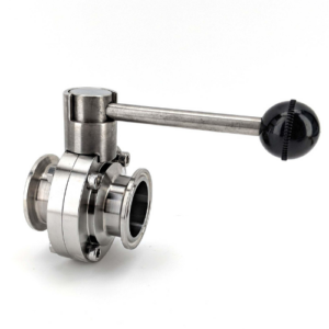 1,5" Stainless steel Tri-Clover Butterfly valve