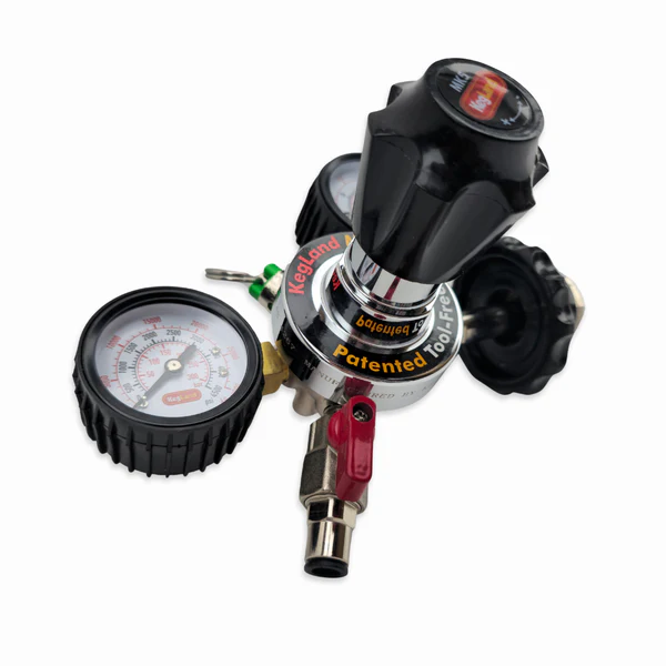 MK5 CO2 Regulator - Tool-Free - Dual Gauge (4.5bar PRV & 65psi Gauge) - Image 3