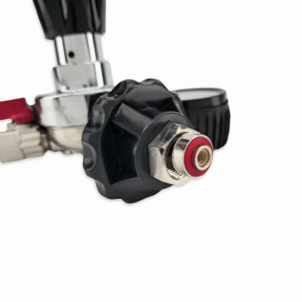 MK5 CO2 Regulator - Tool-Free - Dual Gauge (4.5bar PRV & 65psi Gauge) - Image 4