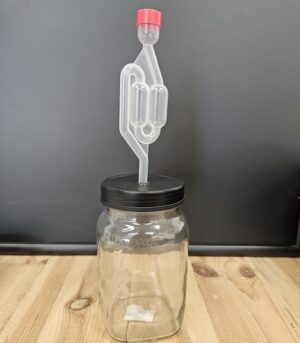 1L Consol fermentation Jar (Mixed lid colours)