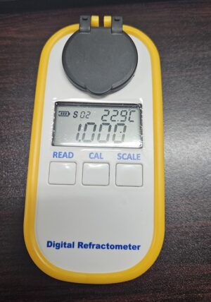 Digital Refractometer for Beer – Brix and Specific Gravity (SG) Reading