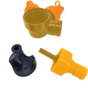 Replacement Santoprene Dip Tube Joiner for PCO38 Tapping Head (Elbow Replacement)