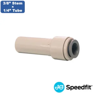 John Guest 3/8" Stem x 1/4" Tube Reducer