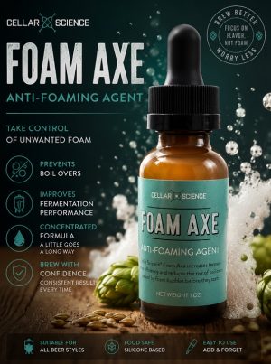 CellarScience® Foam Axe | Anti-Foaming Agent (28g)