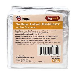 Yellow Label Yeast - 500g Brick